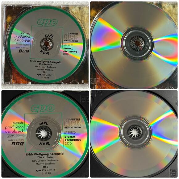 Erich Wolfgang Korngold – Die Kathrin 3CD Opera Set Martyn Brabbins BBC cpo 1998 - Picture 7 of 9